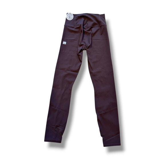Vuori All The Feels Leggings XS Java Brown High Waist Performance Activewear NWT - Picture 3 of 5
